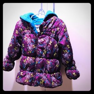 GIRLS London Fog Size 5-6 Snow Jacket